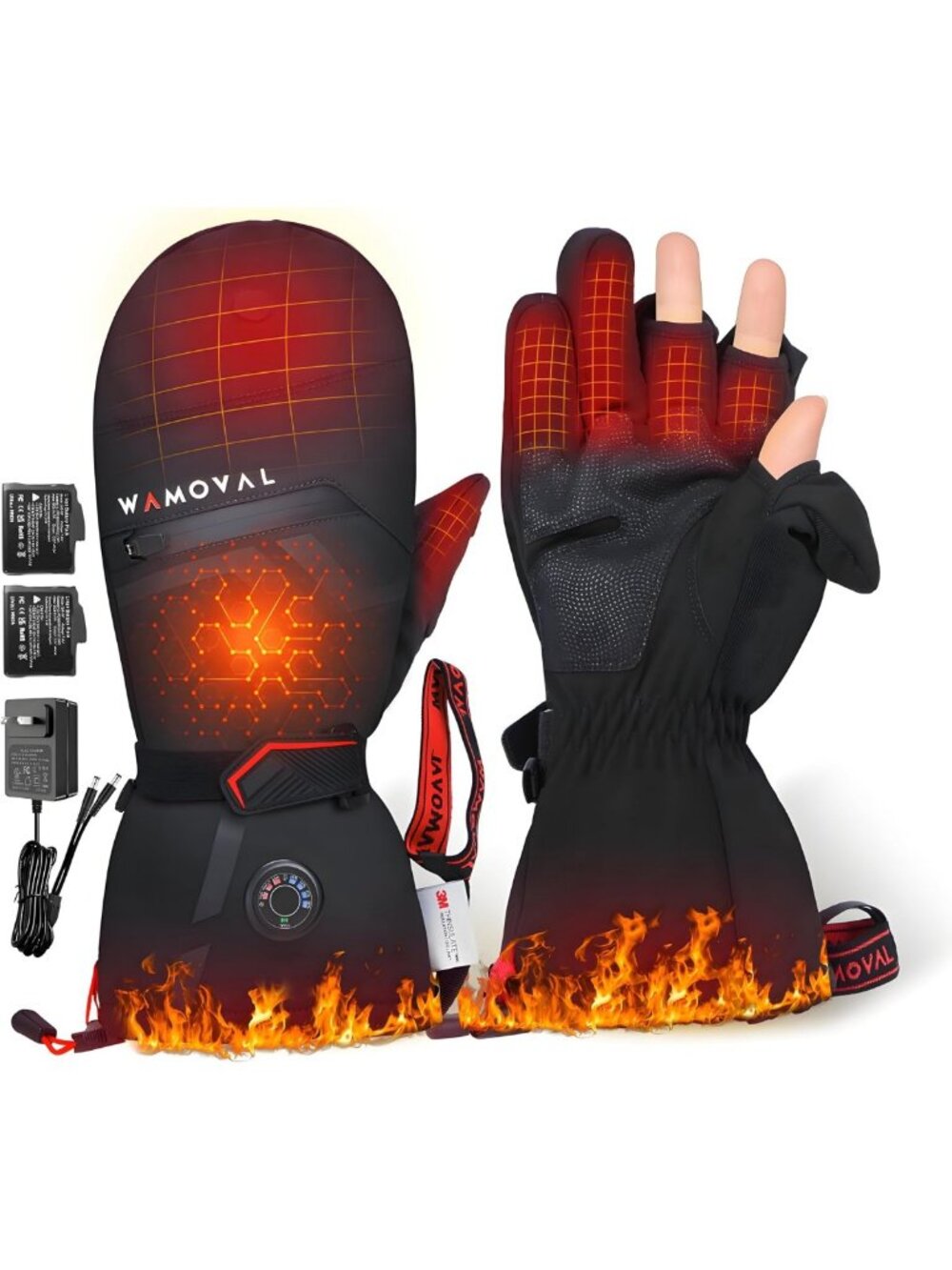 Rechargeable Heated Gloves for Men & Women - Perfect for Photography & Hunting
